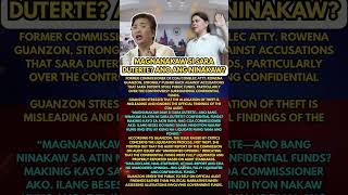 “What Did Sara Duterte Steal” COA Audit Says Confidential Funds Fully Liquidated!