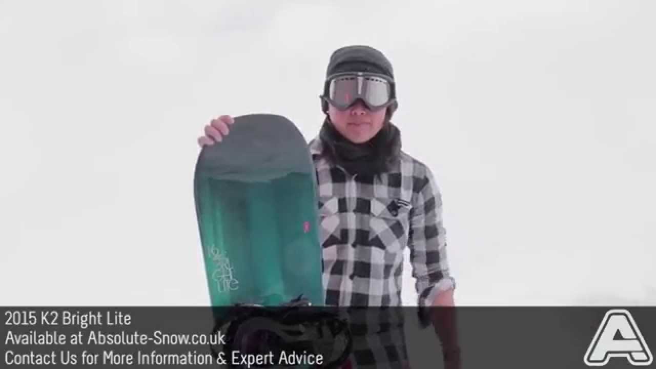 2014 / 2015 | K2 Bright Lite Snowboard | Video Review - YouTube