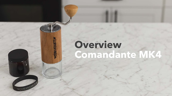 Video Overview | Comandante MK4