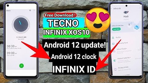 Infinix Clock Application Update For Tecno or Infinix Phones