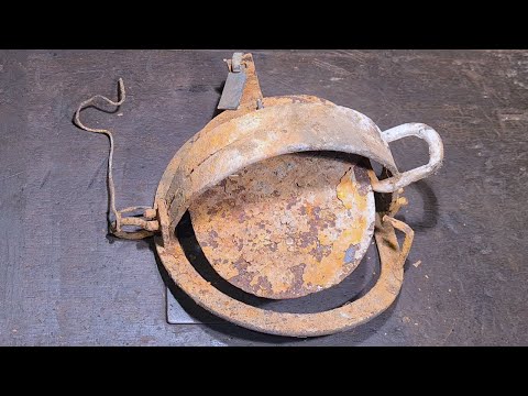 Wolf Trap Restoration (Found Underwater)