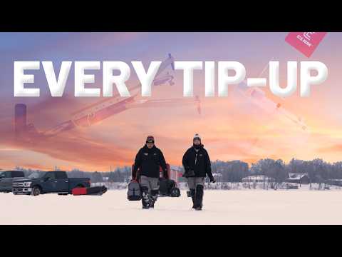 Catching Fish With EVERY Style Of Tip-Up