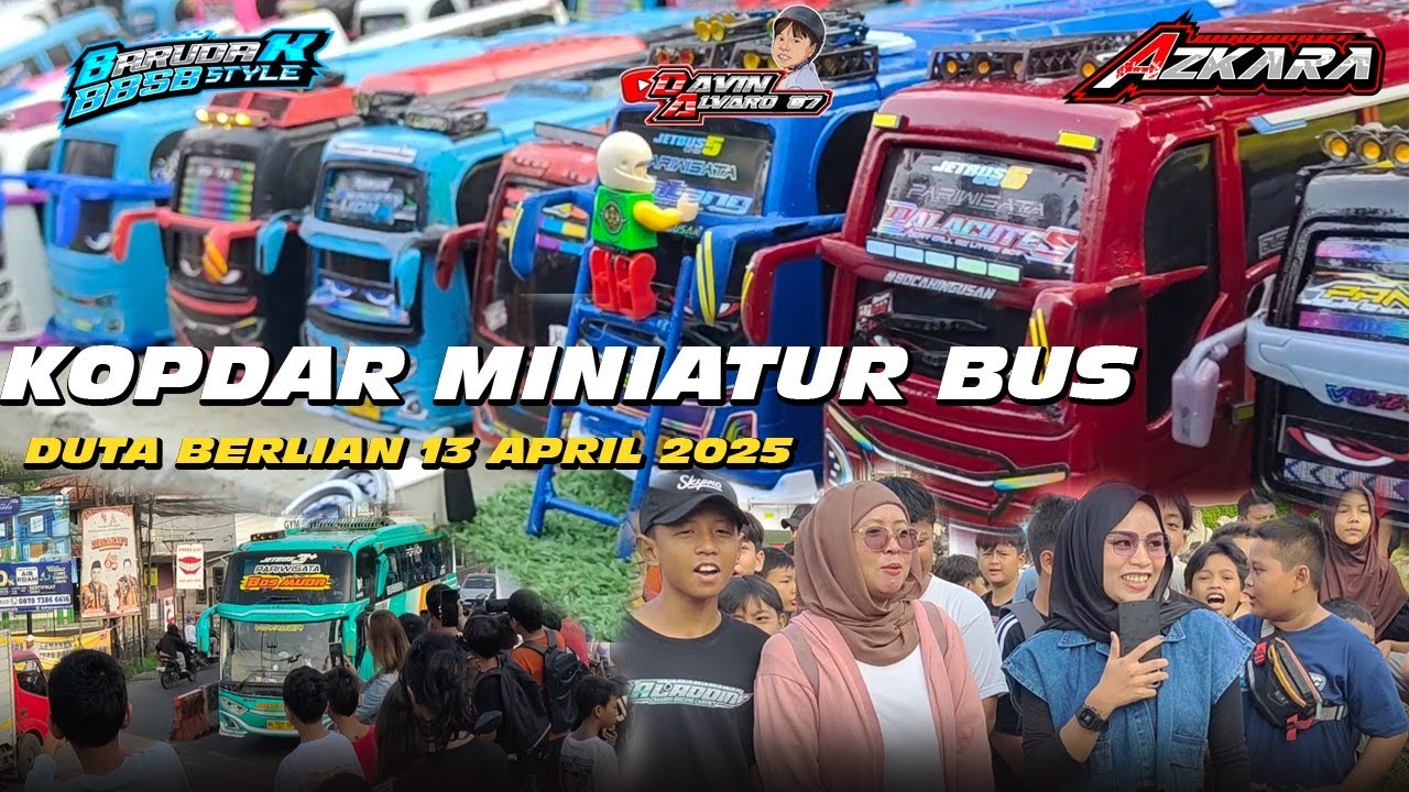 KOPDAR MINIATUR SAMBIL HUNTING BUS BARENG BBSB TEAM X AZKARA