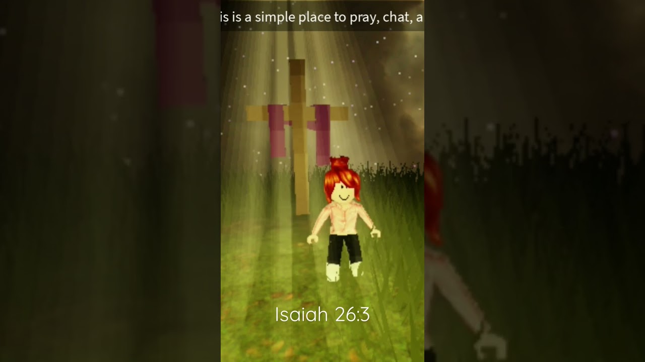 ISAIAH 26 3 Bible Verse Of The Day God Is Love Roblox YouTube 