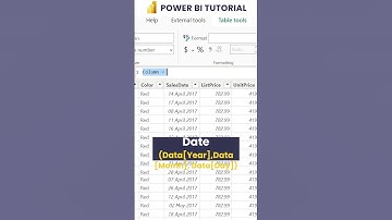 Hoe gebruik je de Date DAX-functie in Power BI?
