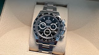 New Rolex Daytona Ceramic 126500LN unboxing