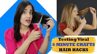 Hey guys, today we are trying out viral hair hacks by 5 minute crafts.
will try several hairstyles from all the life we...