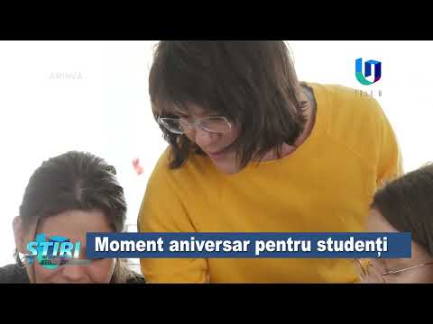 Moment aniversar pentru studenți