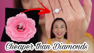 They are CHEAPER than Diamonds! OMG! Moissanite Jewelry Review | Feat. Doveggs Jewelry