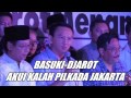 BASUKI-DJAROT MENGAKUI KALAH PILKADA DKI JAKARTA
