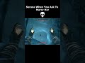 Serana When You Ask To Marry Her   💀 #skyrim #elderscrolls #shorts #switch #switch2