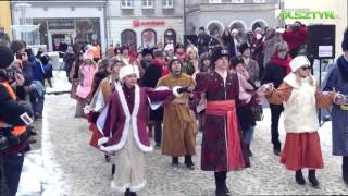 100 dni do matury - Maturzyści zatańczyli Poloneza na starówce | Olszyn 22.01.2016