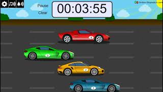 8 minute car race timer screenshot 3