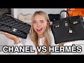 HERMÈS BIRKIN VS CHANEL CLASSIC FLAP | Which one is BETTER? or WORTH IT?? + Price Increases