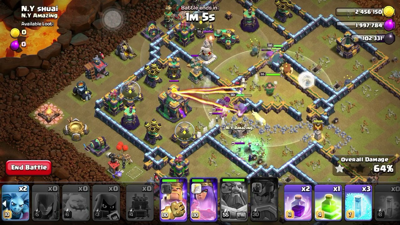 [Clash of clans ] Tutorial Event August qualifier challenge latest