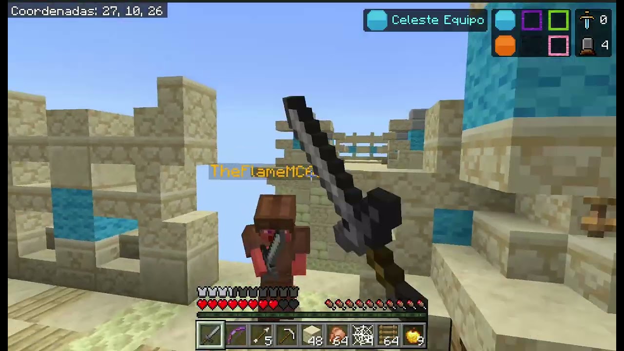 Player with movement and pvp hacks on lifeabot