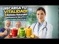 Hombres mayores de 60 años: 3 bebidas naturales que potencian la vitalidad sexual || Dr. Fernando