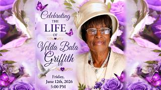 Velda Bula Griffith (Friday, June 12th, 2026 )5:00 p.m.