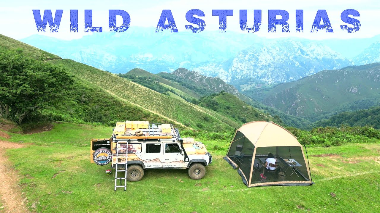 4X4 Trail in Asturias | Camping ASMR, Offroad, Overland Adventure Tracks in Spain | ASMR OVERLAND