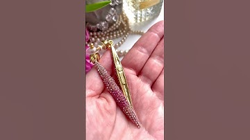 Серьги с розовым градиентом ч.1  #винтажнаябижутерия #винтажныеукрашения #украшения #бижутерия