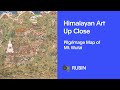 Himalayan Art Up Close: Pilgrimage Map of Mt. Wutai