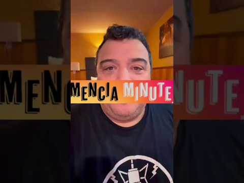 Mencia Minute: So sorry you're slightly inconvenienced for a few hours!