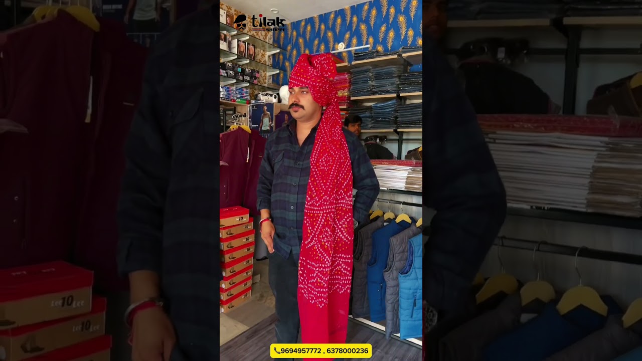 Jodhpuri safa kaisay Bandhay | Tilak Shoppe Jodhpur