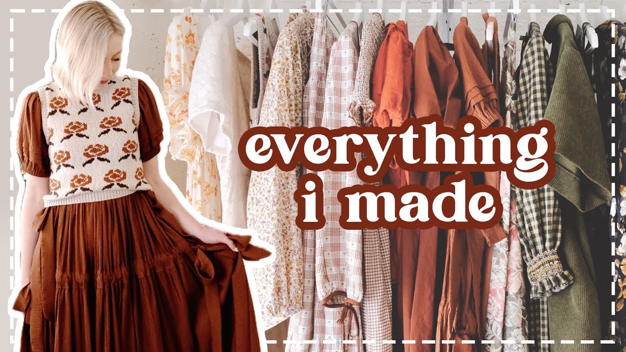 Everything I Made in 2025 (20+ Sewing Project Ideas) | My Me-Made Wardrobe