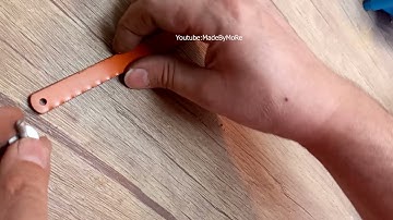 New idea! Making a rasp with saw blades long video