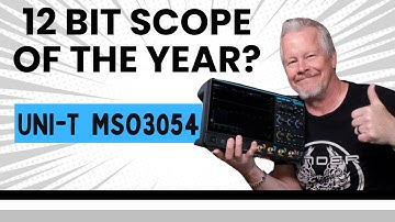 12 Bit Oscilloscope of the Year? Uni-T MSO3054HD with Logic Analyzer, 2CH ARB generator #rigol12bit