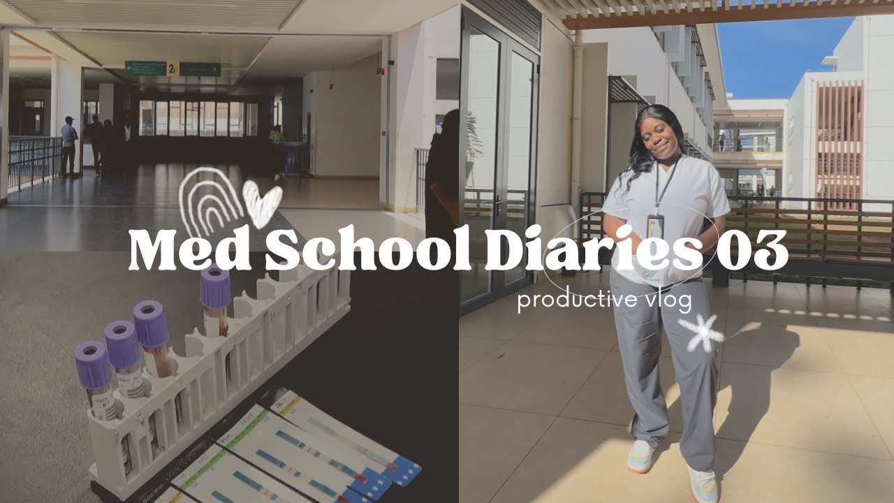 A week in the life of a third year medical student studying in Zambia 🇿🇲| University of Lusaka