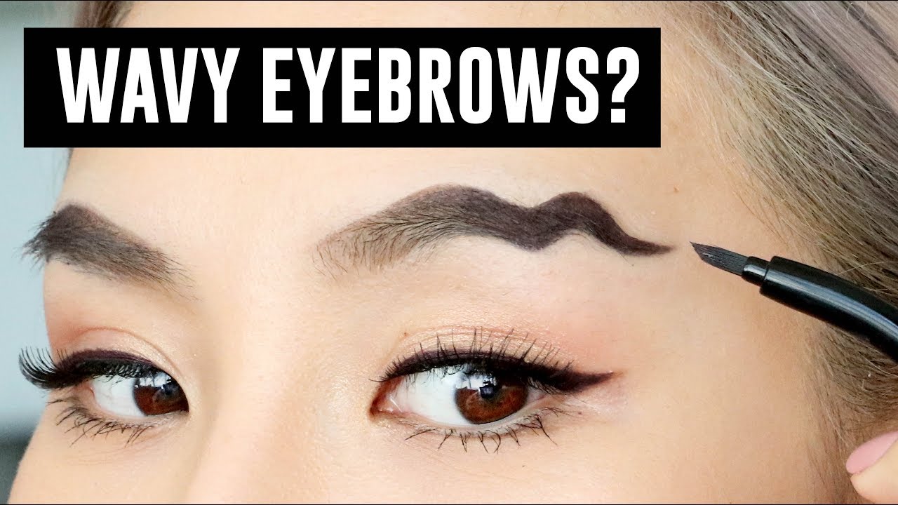 Wavy Brows The Latest Makeup Trend YouTube