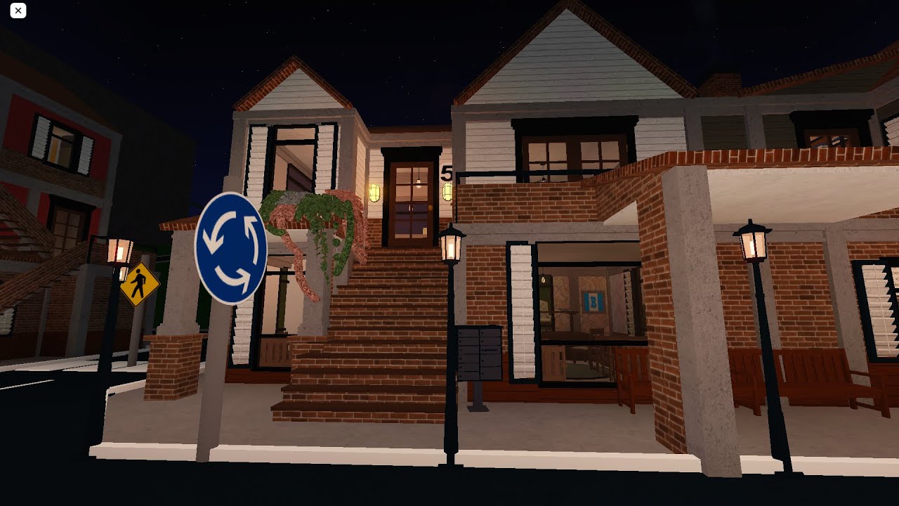 Touring a court room / city hall (Building 5) -Bloxburg - YouTube