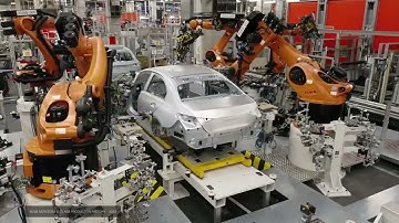 W206 C Class Production Germany 2022 (KUKA Robotics Production)