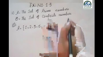 Class Seven Math Unit 1 Exercise 1.3 Union & Intersection of two sets video 1 week 3 | Online Class