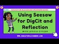 Using seesaw for digcit and reflection with leticia citizen