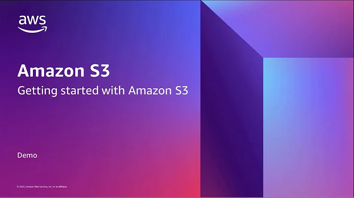 Getting started with Amazon S3 - Demo | Amazon Web Services