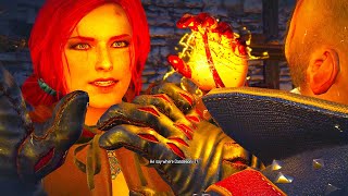 Hidden option in dialog with Triss if you finished Yennefer's mission before. Witcher 3 Next Gen