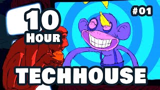 10 Hours Techhouse-Mix No. 1 - 10 Stunden Techhouse-Mix Techno House Nonstop