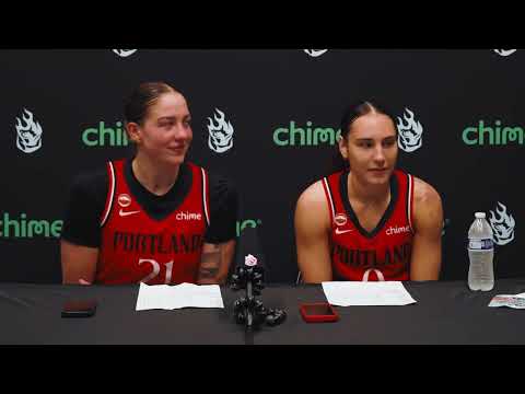 Emily Engstler and Carla Leite | Postgame Presser | vs Atlanta Dream | August 28th, 2026