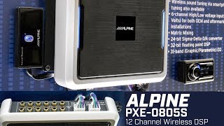 Alpine PXE-0850S 12-Channel Wireless Digital Signal Processor