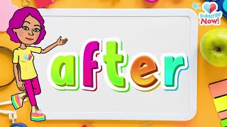 Sight Word For Kindergarten After High Frequency Word Learn To Read & Spell Theasianparent