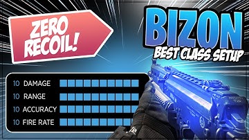How To Make the BIZON OVERPOWERED 😍😍 NEW BEST ZERO RECOIL Class Setup | Call of Duty Modern Warfare