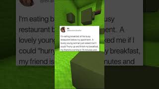 Suddenly Ive Forgotten How To Chew