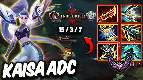 Kaisa vs Lucian ADC ( 15/3/7 ) Korea Master 58 LP | Patch 25.22