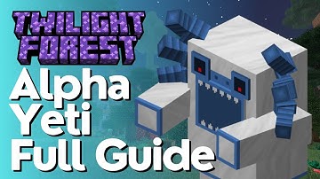 Hoe je de Alpha Yeti in The Twilight Forest vindt en doodt