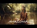 Amazonia  soothing amazonian ambient music with nature sounds  ethereal meditative ambient music