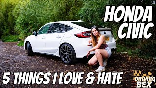 5 Things I LOVE & HATE About The Hybrid Honda Civic | Honda Civic Review