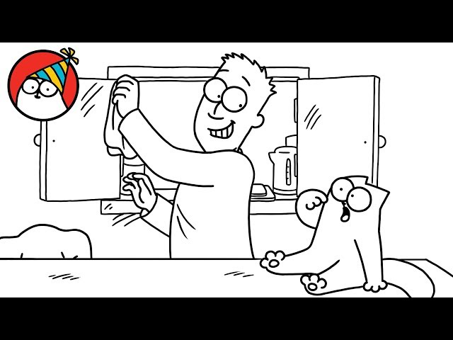Simon's Cat - Polished Paws - In the Kitchen