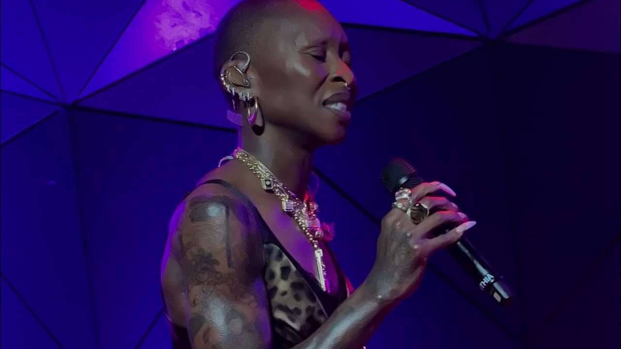 Cynthia Erivo gorgeously sings ‘Let Me Go’ with added adlibs I like to call, “Ministry of Erivo” 